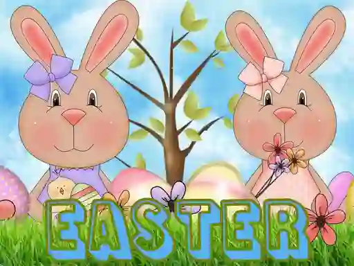 Игра Easter Puzzle онлајн