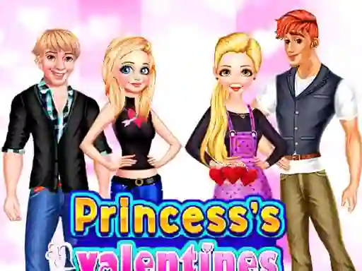 Игра Princess Valentines Day Party онлајн
