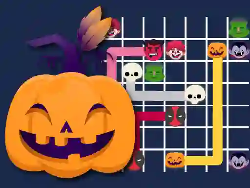 Игра Connect The Halloween онлајн