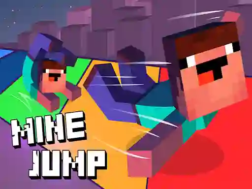 Игра Mine Jump онлајн