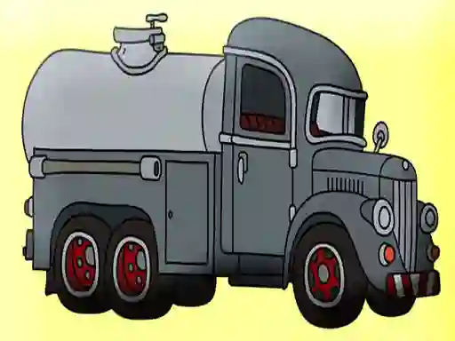 Игра Tank Trucks Coloring онлајн