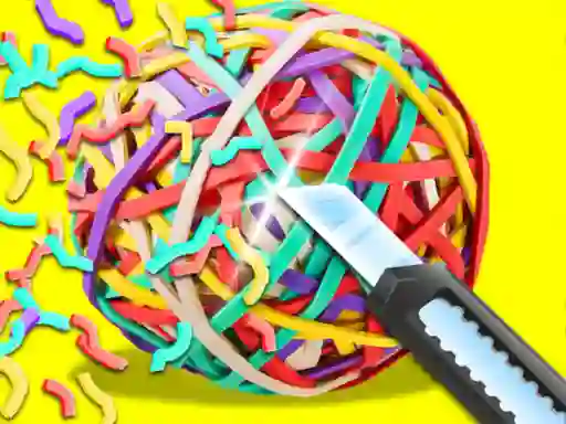 Игра Rubber Band Cutting онлајн