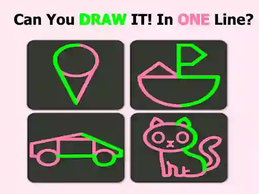 Игра Brain Test: One Line Draw Puzzle онлајн