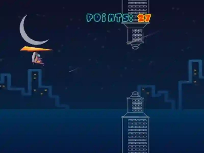 Игра Midnight Sky Runner онлајн