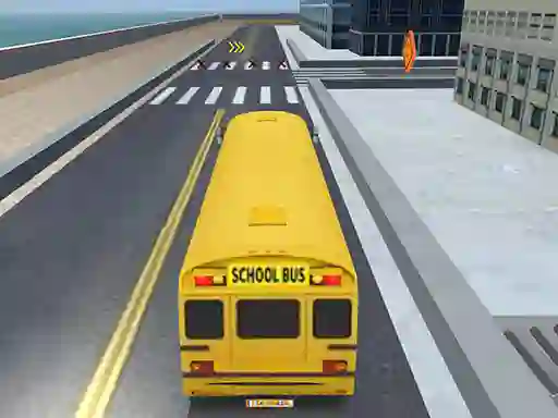 Игра School Bus Simulation Master онлајн