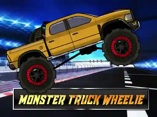 Игра Monster Truck Wheelie онлајн