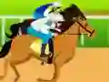 Игра Horse racing typing онлајн