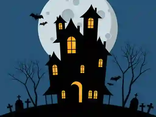 Игра Halloween Night Match 3 онлајн
