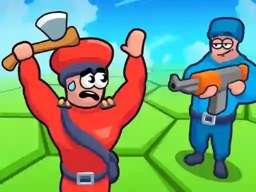 Игра Tile Hex World: Red vs Blue онлајн