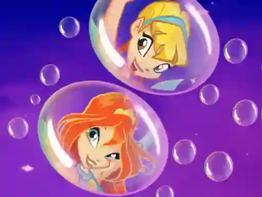 Игра Draw Winx Bubble Path онлајн
