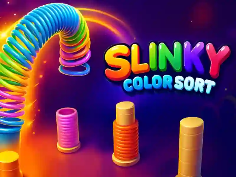 Игра Slinky Color Sort онлајн