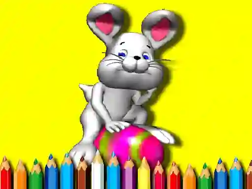 Игра Back To School: Easter Coloring Book онлајн