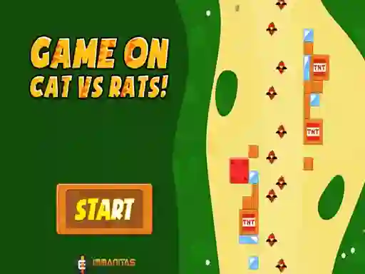 Игра Game On Cat vs Rats! онлајн