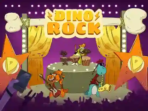 Игра Dino Rock онлајн