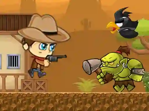Игра Super Cowboy Running онлајн