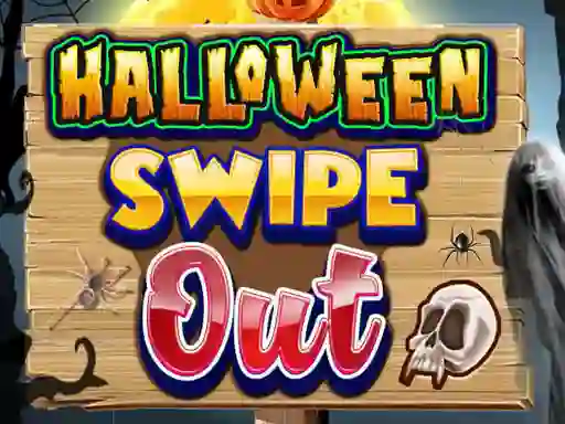 Игра Halloween Swipe Out онлајн