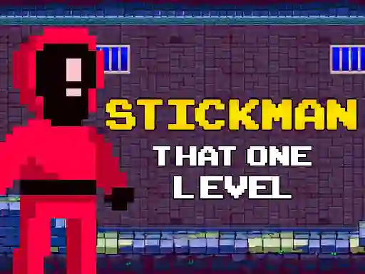 Игра Stickman That One Level онлајн