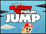 Игра Super Bloody Finger Jump онлајн