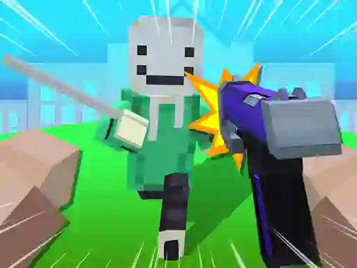 Игра Block Craft 3D School онлајн