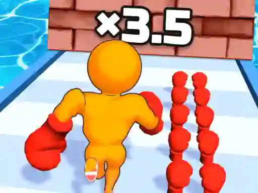 Игра Muscle Man Rush онлајн
