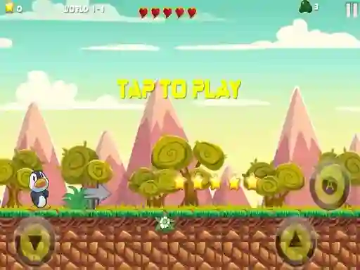 Игра Adventurous Penguin онлајн