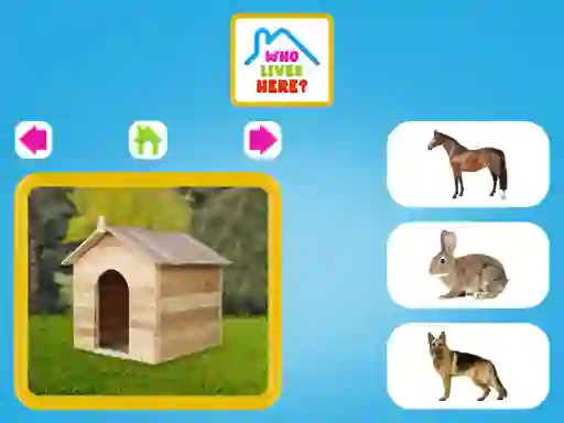 Игра Who Lives Here онлајн