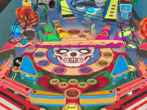 Игра Pinball Simulator Day of Dead онлајн