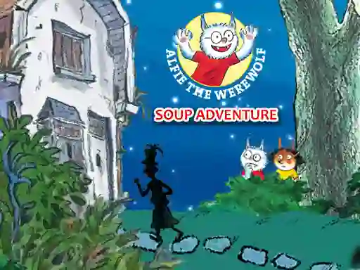 Игра Alfie The Werewolf: Soup Adventure онлајн
