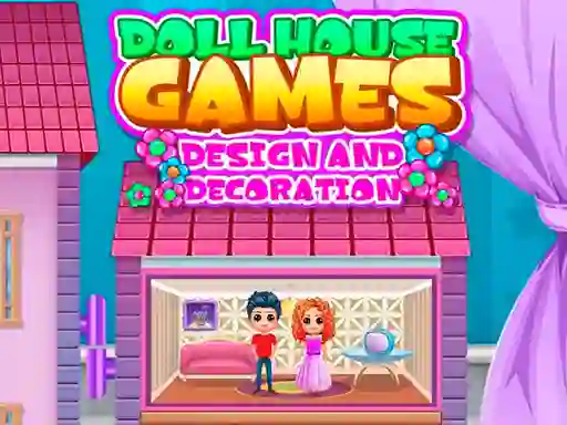 Игра Doll House Games Design and Decoration онлајн