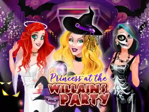 Игра Princess At The Villains Party онлајн