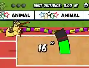 Игра Animal Olympics Triple Jump онлајн