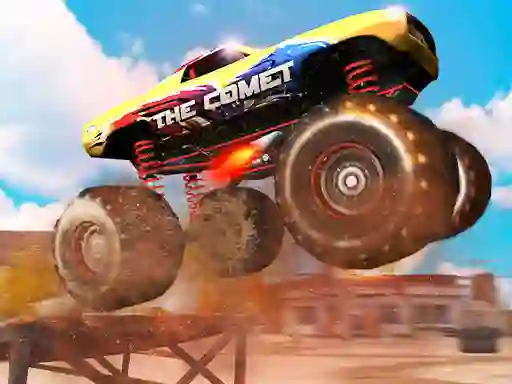 Игра Monster Truck Stunt Racing онлајн