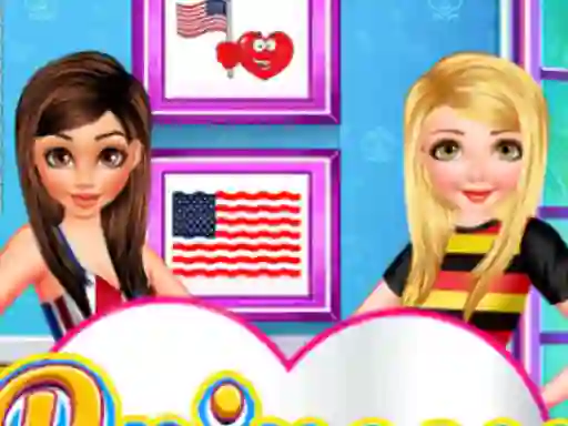 Игра Princess Nation Lovers онлајн