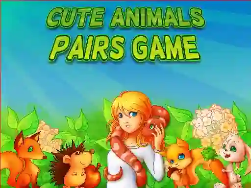 Игра Cute Animals Pairs Game онлајн