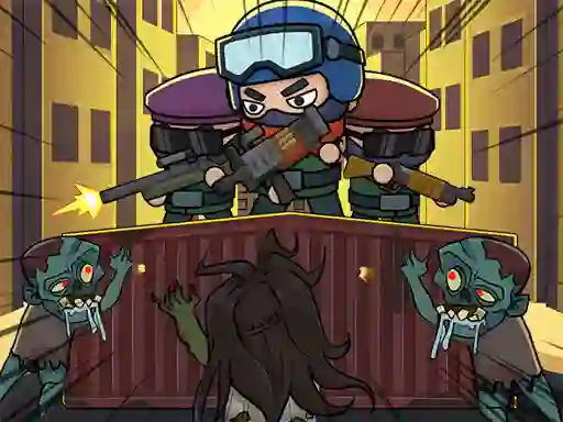 Игра Zombie Idle Defense онлајн