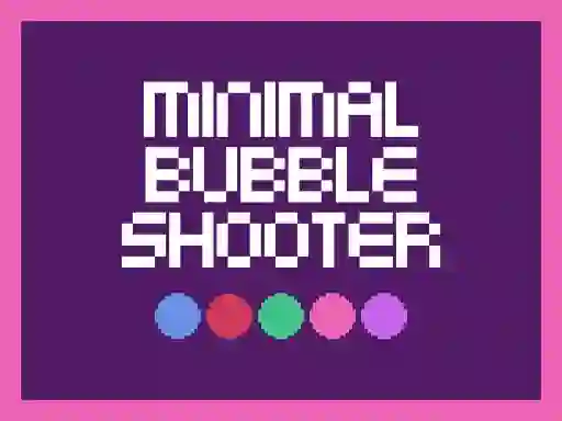 Игра Minimal Bubble Shooter онлајн