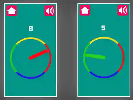 Игра Colorful Clock онлајн