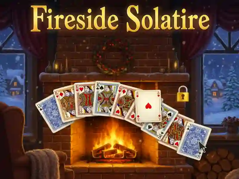 Игра Fireside Solitaire онлајн
