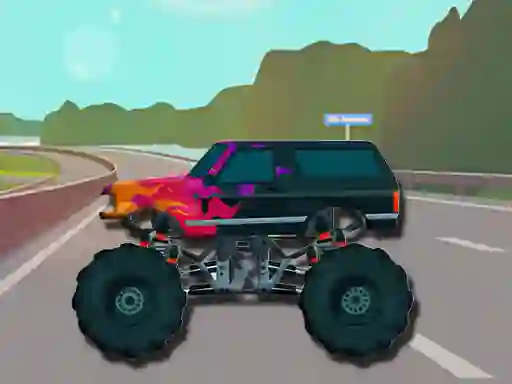 Игра Extreme Monster Trucks Memory онлајн