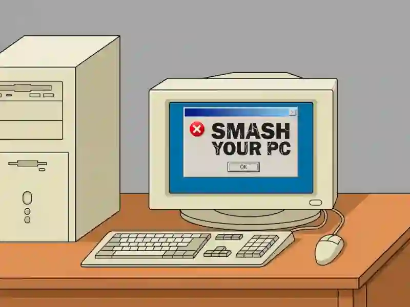 Игра Smash Your PC онлајн