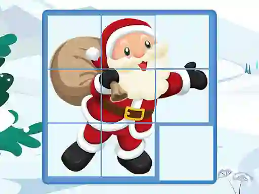 Игра Santa Puzzles онлајн