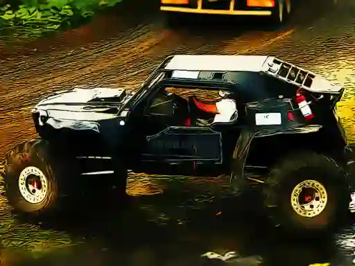 Игра 4x4 Buggy Off-Road Puzzle онлајн