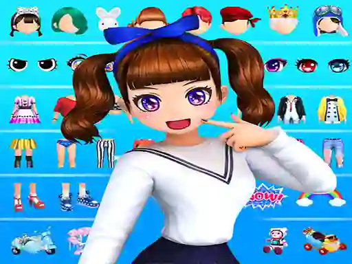 Игра Styledoll! - 3D Avatar maker онлајн