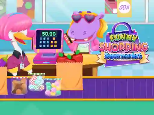 Игра Funny Shopping Supermarket онлајн