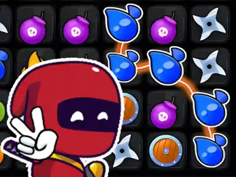 Игра Ninja Spell Match онлајн