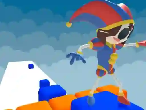 Игра Digital Circus Tower Runner онлајн