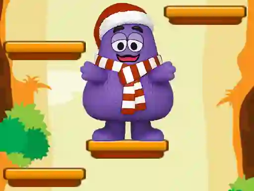 Игра Grimace Shake Jump онлајн
