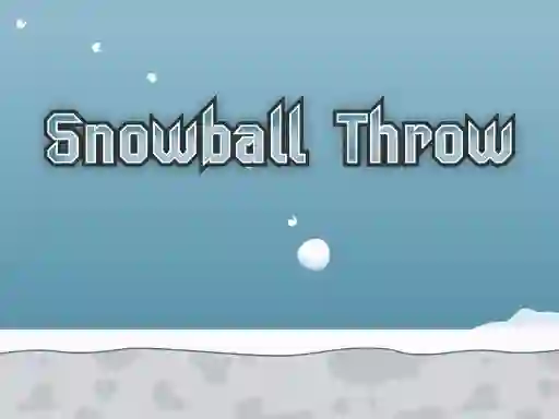 Игра Snowball Throw онлајн