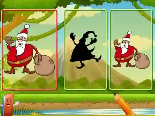 Игра Santa Shadow Match онлајн