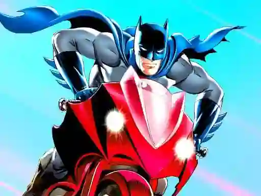 Игра Batman Motorbike Racing онлајн